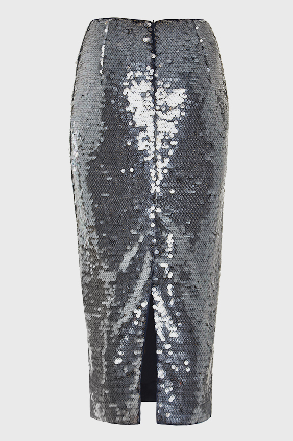 Юбка с пайетками